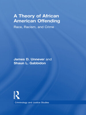 cover image of A Theory of African American Offending